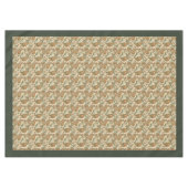 暖かいアース – トーンテーブルクロスBohoダイニングアクセント テーブルクロス (正面(横))