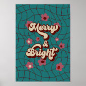 暖かいウィーズエレガントヴィンテージクリスマスウィムシー ポスター (正面)
