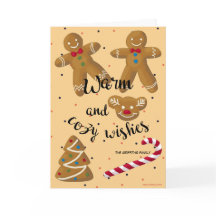 暖かいクリスマスのカスタマイズ可能な甘い願い。