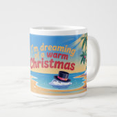 暖かいクリスマスの夢 ジャンボコーヒーマグカップ (正面右)