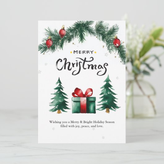 暖かいクリスマスパーティー 招待状 (スタンド正面)