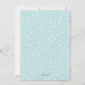 暖かいクリスマス4フォトホリデーカード シーズンカード (裏面)