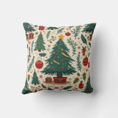 暖かいクリスマス クッション (裏面)