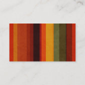 暖かいグレンジーストライプ 名刺 (裏面)