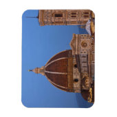 暖かいサンタマリアデルフィオーレ大聖堂のドーム マグネット (縦)