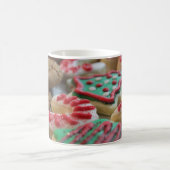 暖かいジンジャーブレッド、クッキーのマグ コーヒーマグカップ (中央)