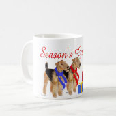 暖かいスカーフ コーヒーマグカップ (正面左)