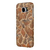 暖かいストーンウォールパターンゴールデン Case-Mate iPhoneケース (裏面左)