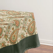 暖かいトーンのボヘミアンスワール自然テーブルクロス テーブルクロス (インサイチュ)