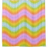 暖かいドラゴンはかりで測 シャワーカーテン (正面)