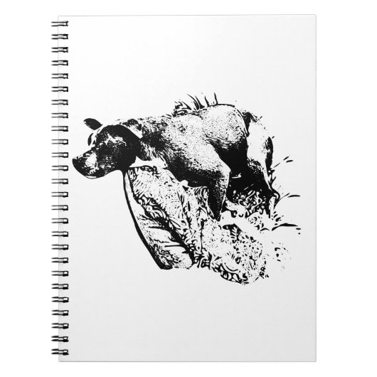 暖かいノートのノート ノートブック (正面)