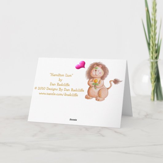 暖かいハグ！ カード (裏面)