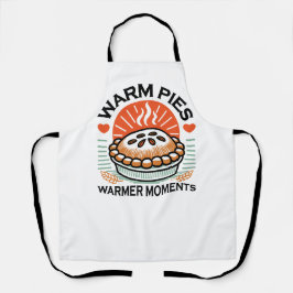 暖かいパイズウォーマーモーメント – 居心地の良い秋デザイン エプロン