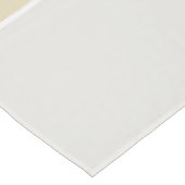 暖かいピンクイエローグリーン湾曲ストライプ抽象芸術波 テーブルクロス (アングル)