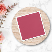 暖かいピンク スタンダードカクテルナプキン