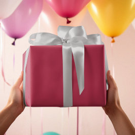 暖かいピンク ラッピングペーパー