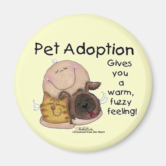 暖かいファジー感じズ！ マグネット (正面)