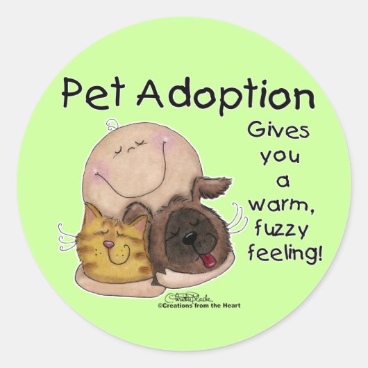 暖かいファジー感じズ！ ラウンドシール (正面)