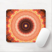 暖かいフラクタルの反射 マウスパッド (マウス)