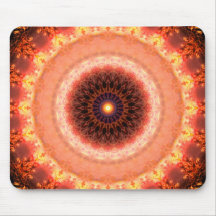 暖かいフラクタルの反射