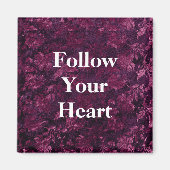 暖かいブルゴーニュフローラ マグネット (正面)