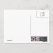 暖かいミッドナイトゴシックの妖精のはがき ポストカード (裏面)