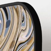 暖かいレトロ抽象芸術運動競技 ピックルボールラケット (左詳細)