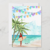 暖かい休日のウィズフロリダをテーマにしたクリスマスカード シーズンカード (裏面)