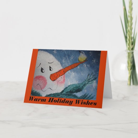 暖かい休日の願い シーズンカード (正面)