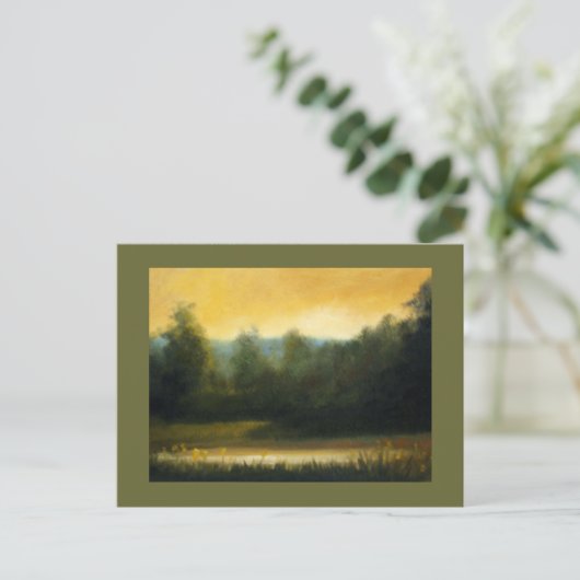 暖かい光 ポストカード (スタンド正面)