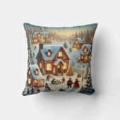 暖かい冬のクッション クッション (裏面)