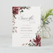 暖かい冬のフェスティバルの葉は日付カードを保存 サンキューカード (スタンド正面)