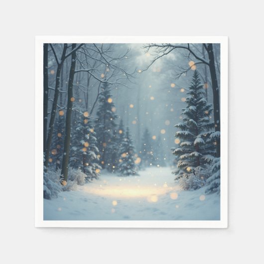 暖かい冬の話 スタンダードカクテルナプキン (正面)