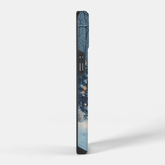 暖かい冬の話 iPhoneケース (右側面)