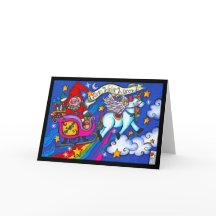 暖かい冬の願いカード