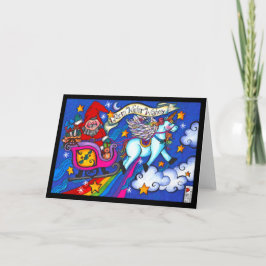 暖かい冬の願いカード カード