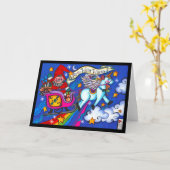 暖かい冬の願いカード カード (黄色い花)