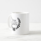 暖かい冬の願いクリスマスマグ コーヒーマグカップ (正面左)