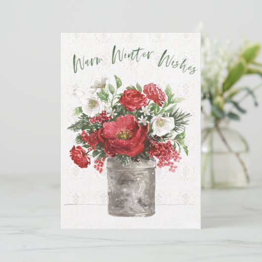 暖かい冬の願い シーズンカード (スタンド正面)