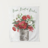 暖かい冬の願い タペストリー (正面)