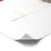 暖かい冬の願い ポスター (角)