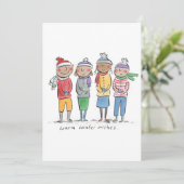 暖かい冬の願い 招待状 (スタンド正面)