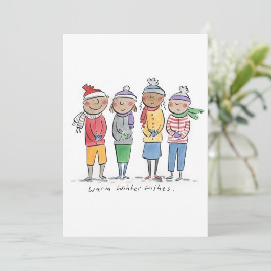 暖かい冬の願い 招待状 (スタンド正面)