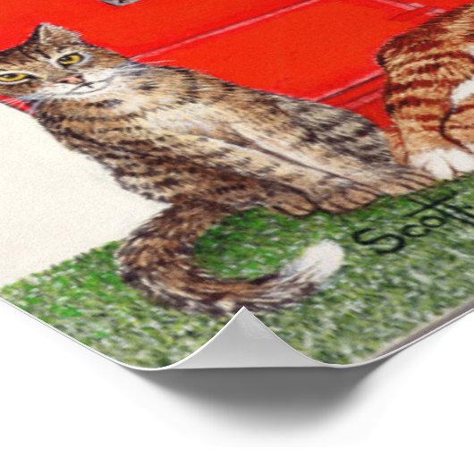 暖かい場所 ポスター (角)