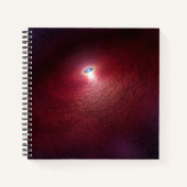 暖かい塵の円盤を持つ中性子星。 ノートブック (正面)