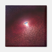 暖かい塵の円盤を持つ中性子星。 マグネット (正面)