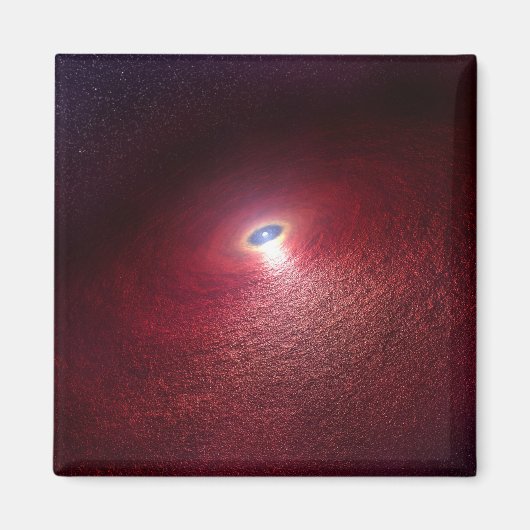 暖かい塵の円盤を持つ中性子星。 マグネット (正面)