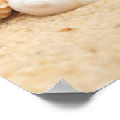 暖かい天気のクリスマス ポスター (角)