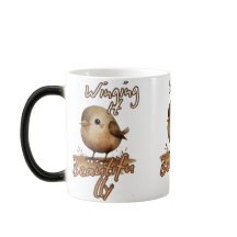 暖かい小芸術的鳥