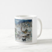 暖かい席 コーヒーマグカップ (正面右)